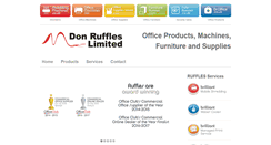 Desktop Screenshot of donruffles.co.uk